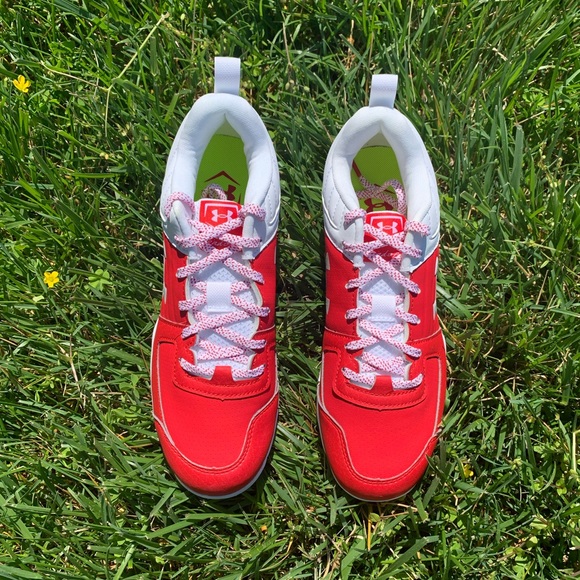 Under Armour Other - Under Armor Low Rim Baseball Cleats